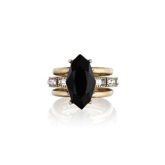 Chloe +Isabel Fair Isle Nesting Ring Set Size 6 - Picture 2 of 8